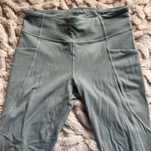 Athelta Sage Green High-Waisted Leggings